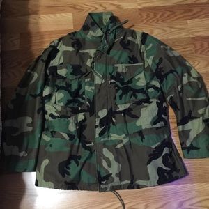 Camo Parka Jacket